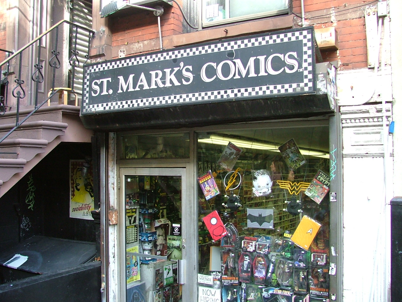 st marks comics